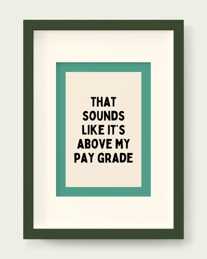 Vivid-Teal/Dark Green+mount