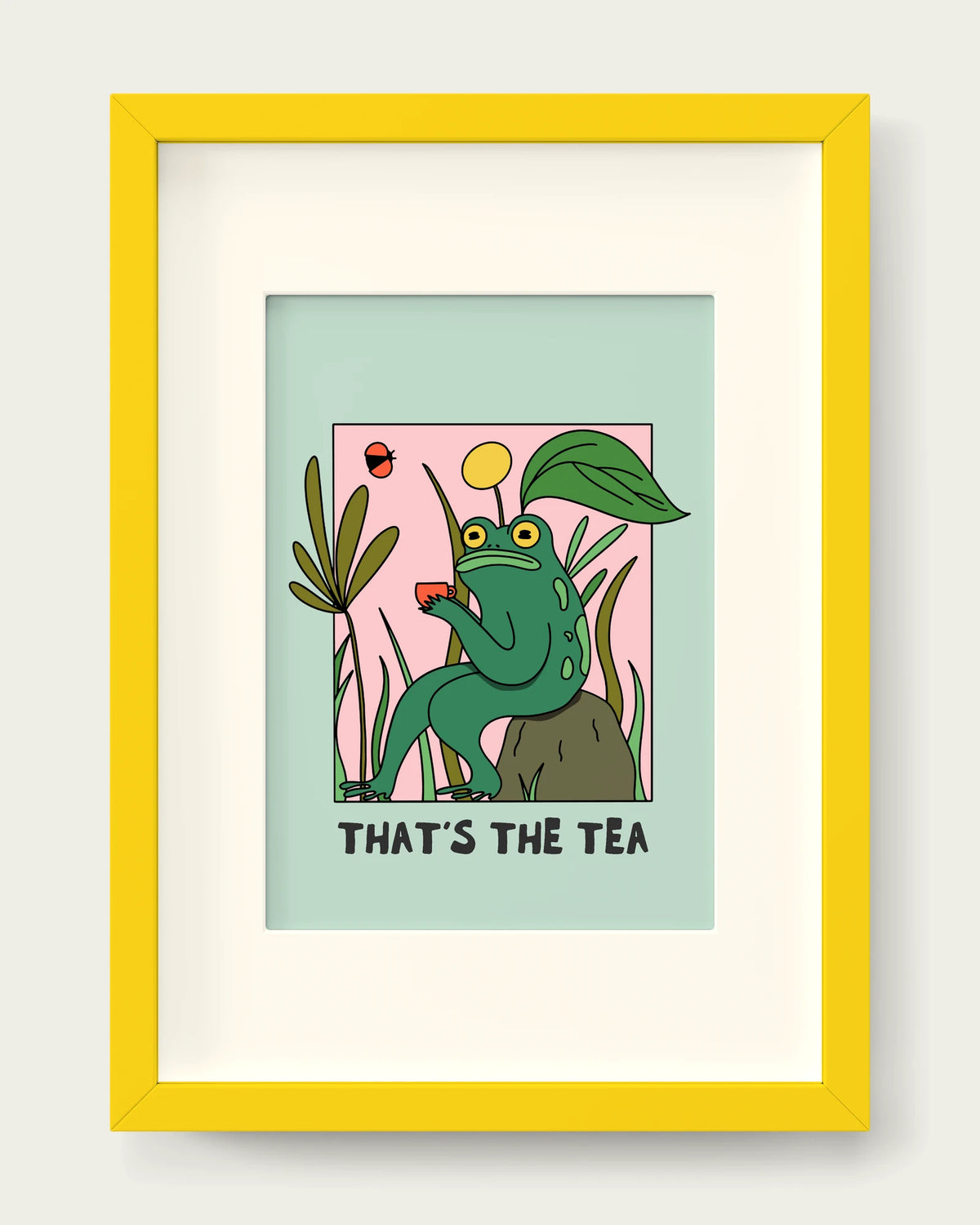 Seafoam/Yellow+mount