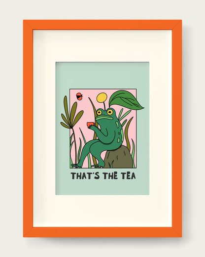 Seafoam/Orange+mount
