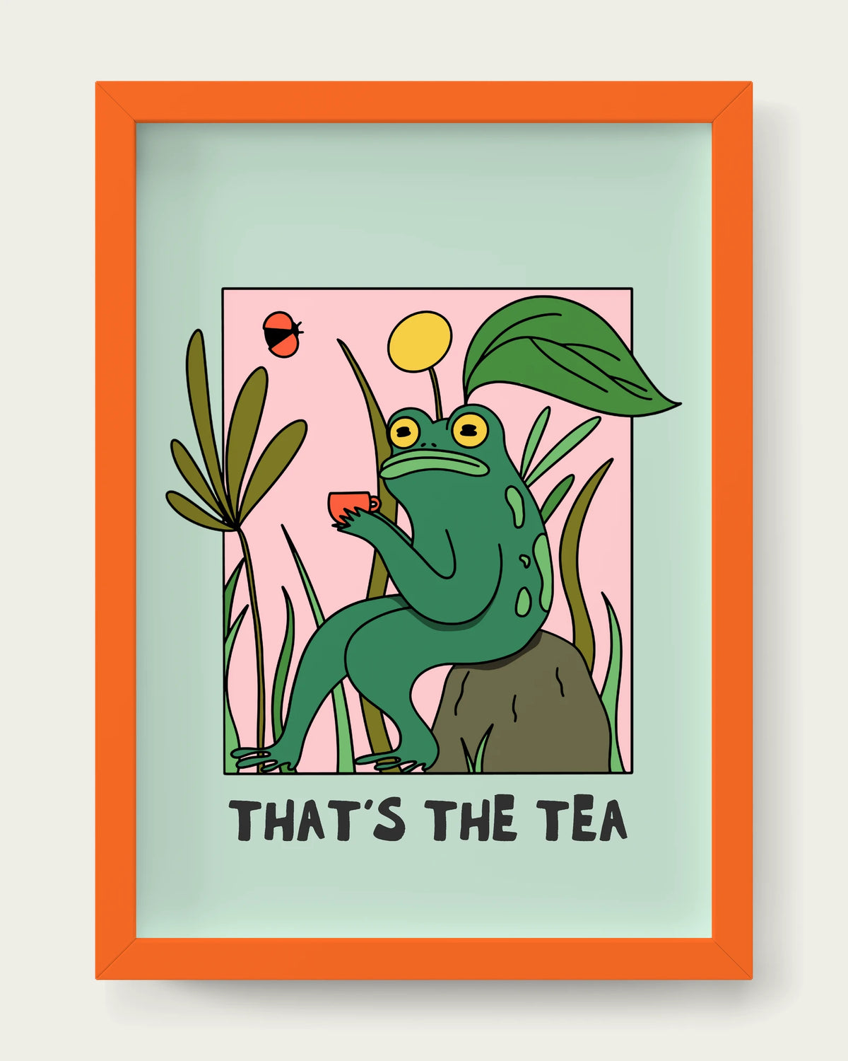 Seafoam/Orange