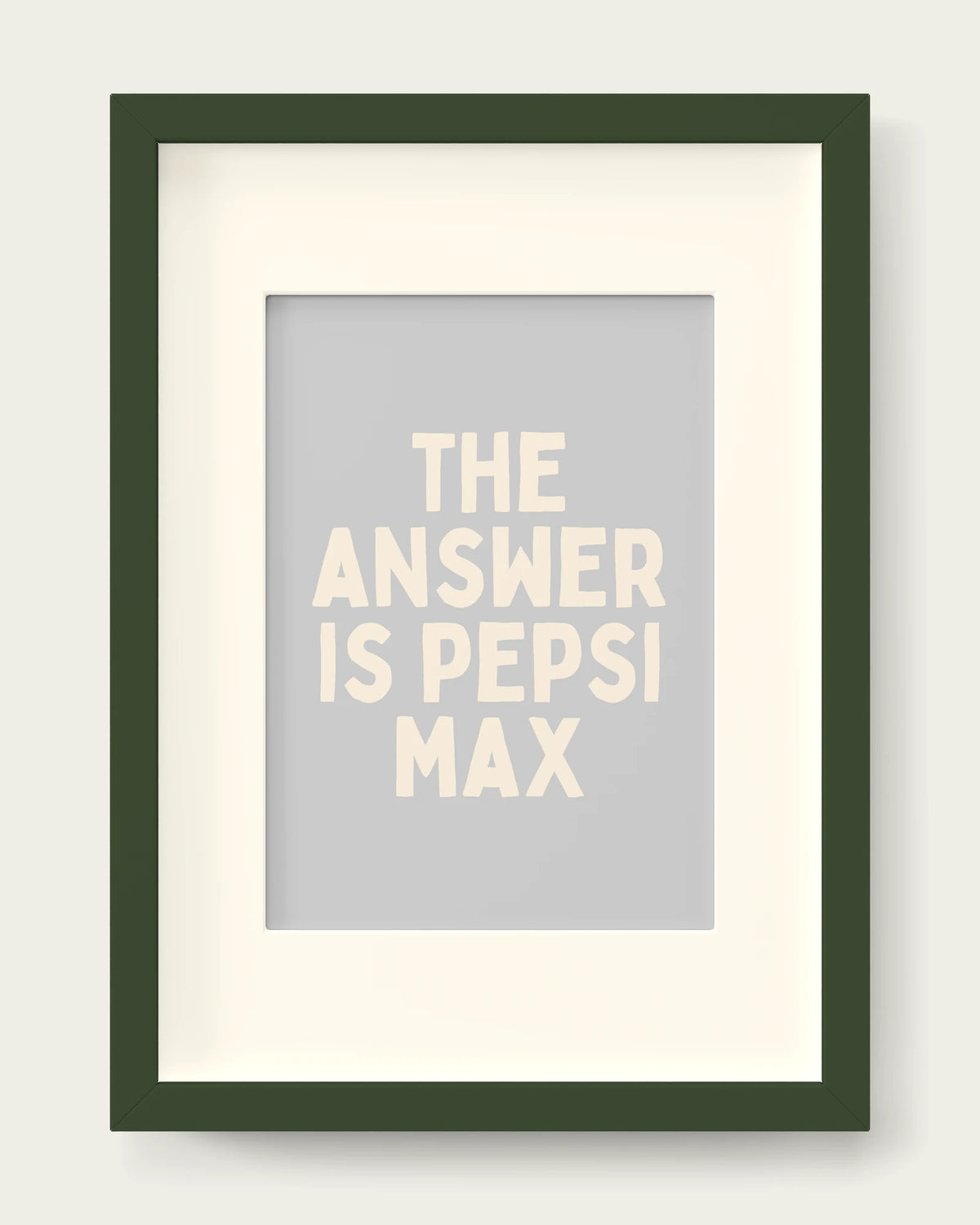 Pale-Grey/Dark Green+mount