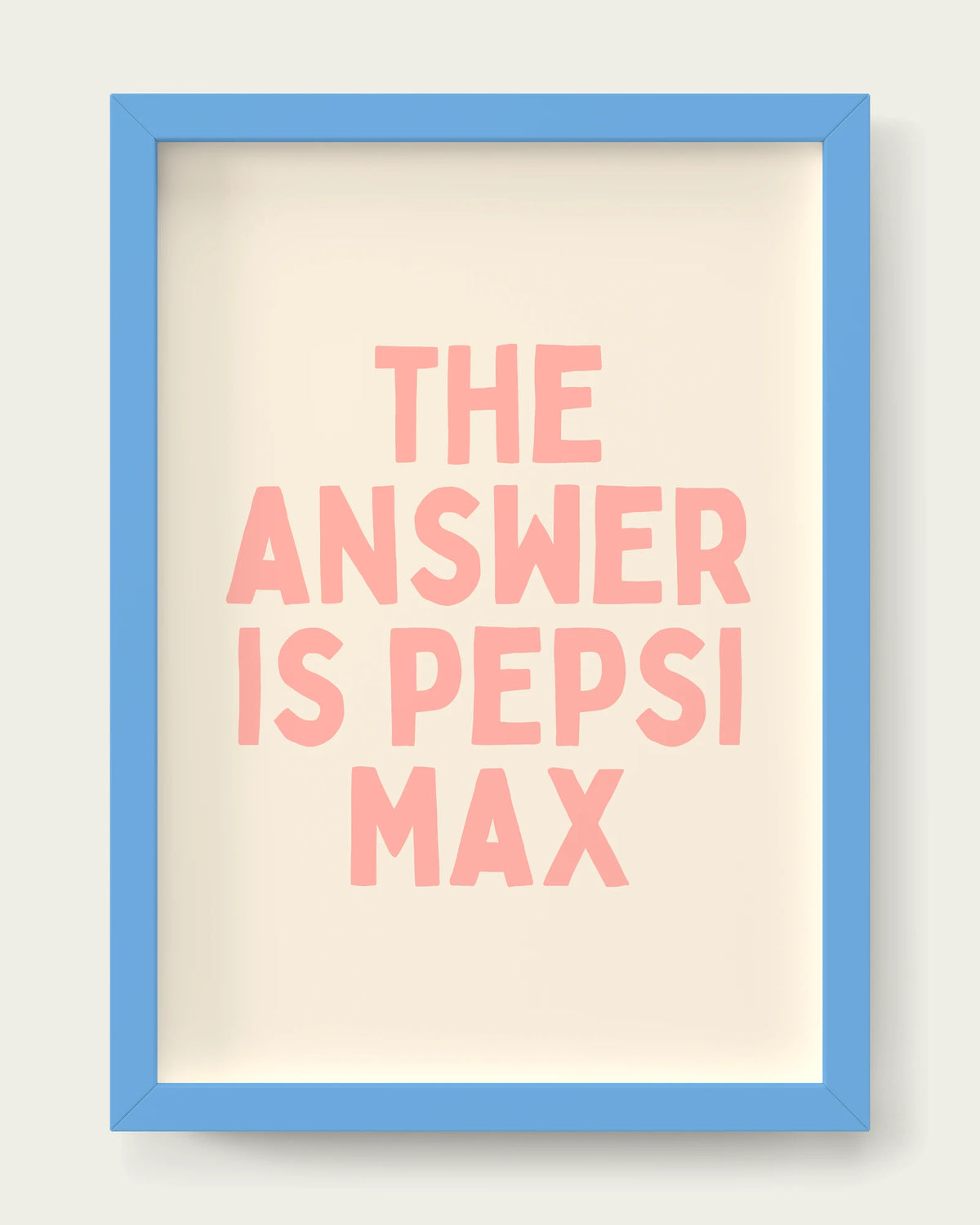 Peach/Sky Blue