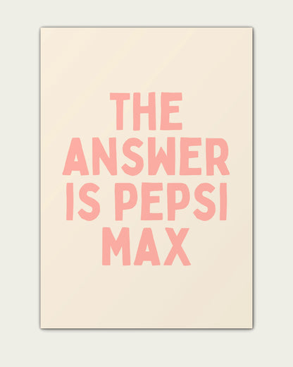 Peach/Unframed