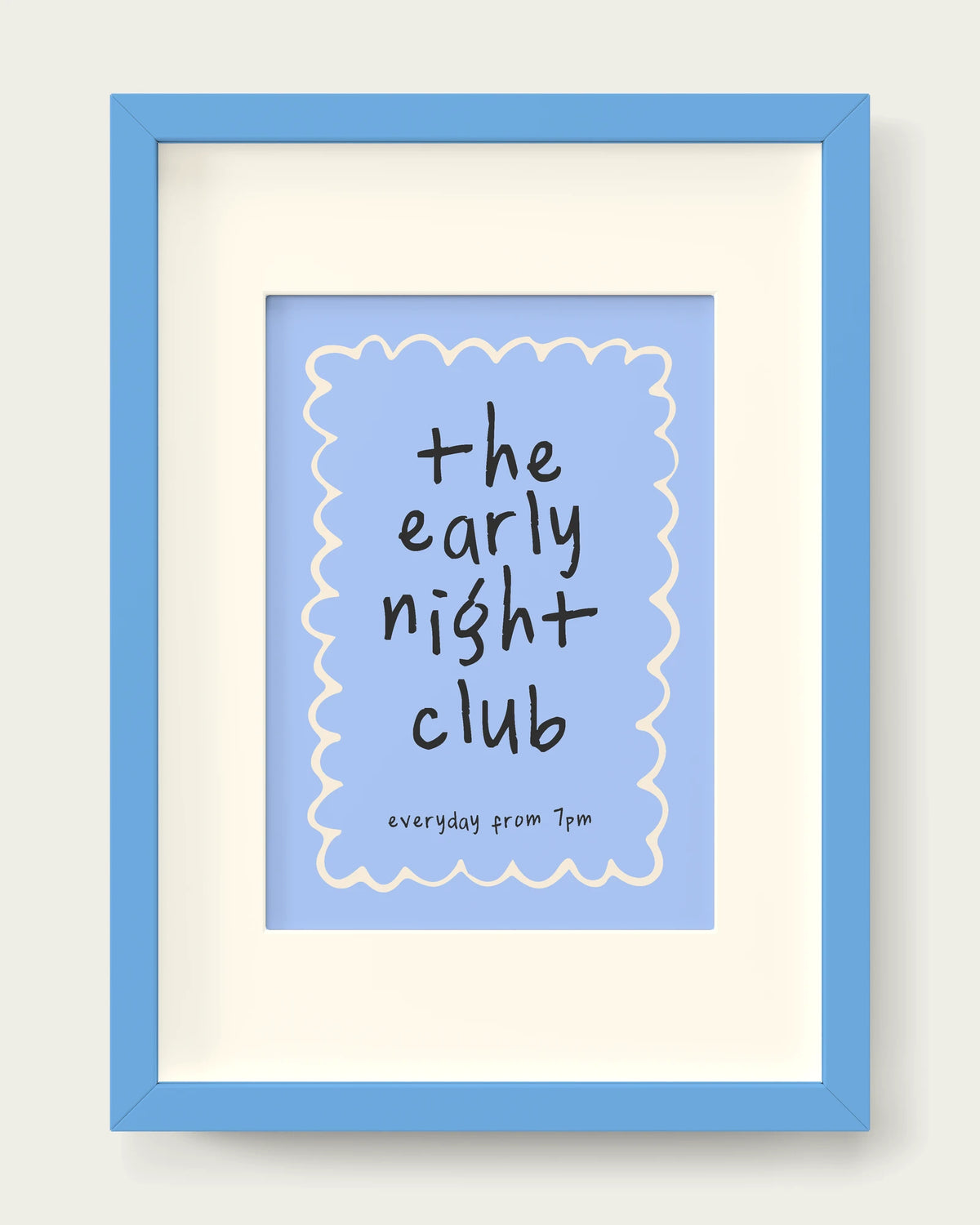 Cornflower/Sky Blue+mount