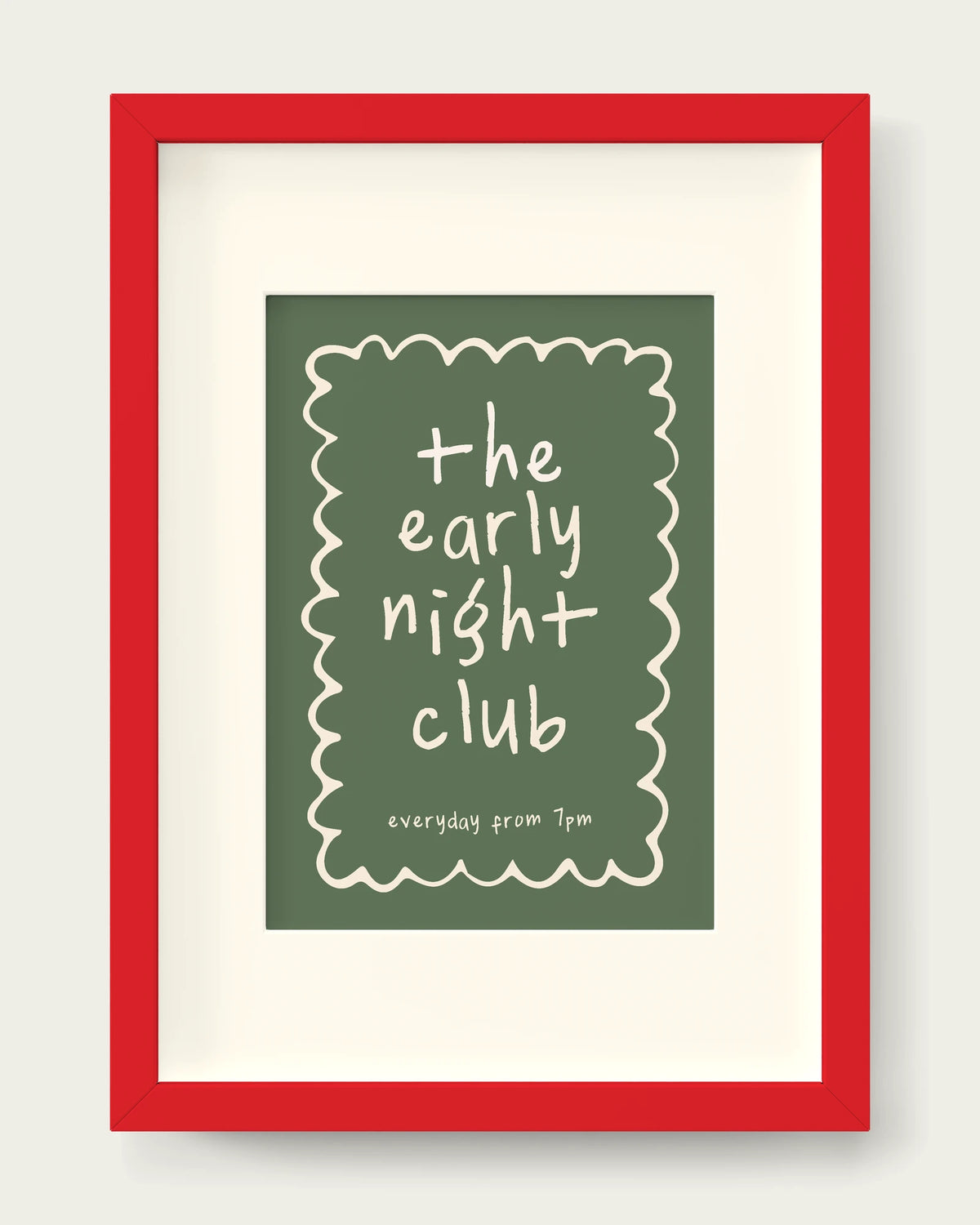 Olive-Green/Red+mount