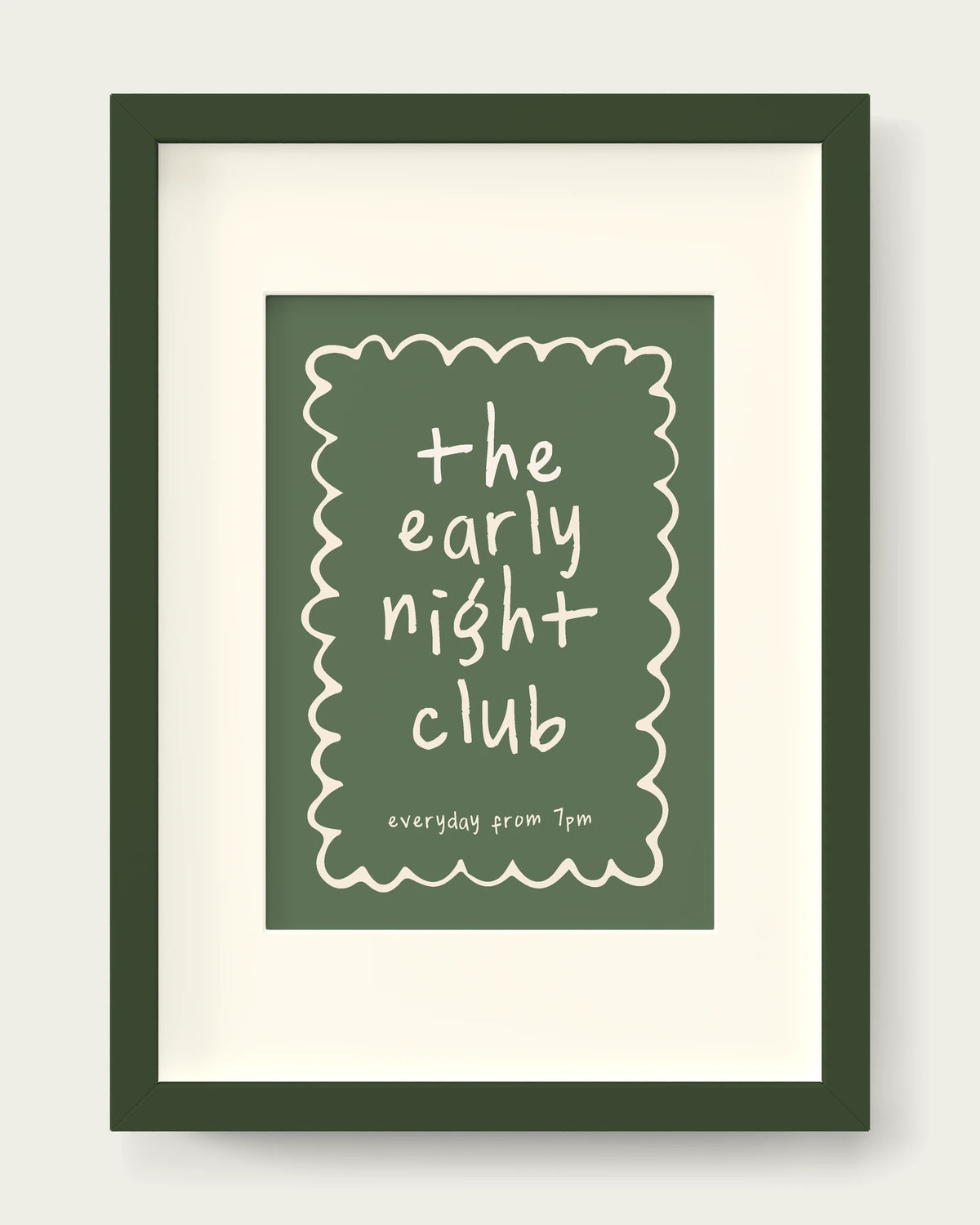 Olive-Green/Dark Green+mount