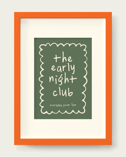 Olive-Green/Orange+mount