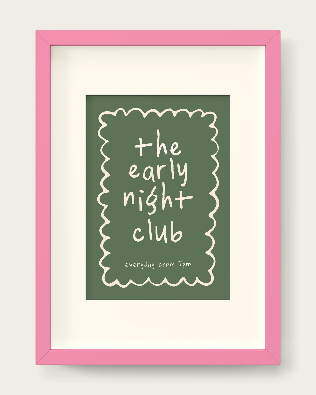 Olive-Green/Pink+mount