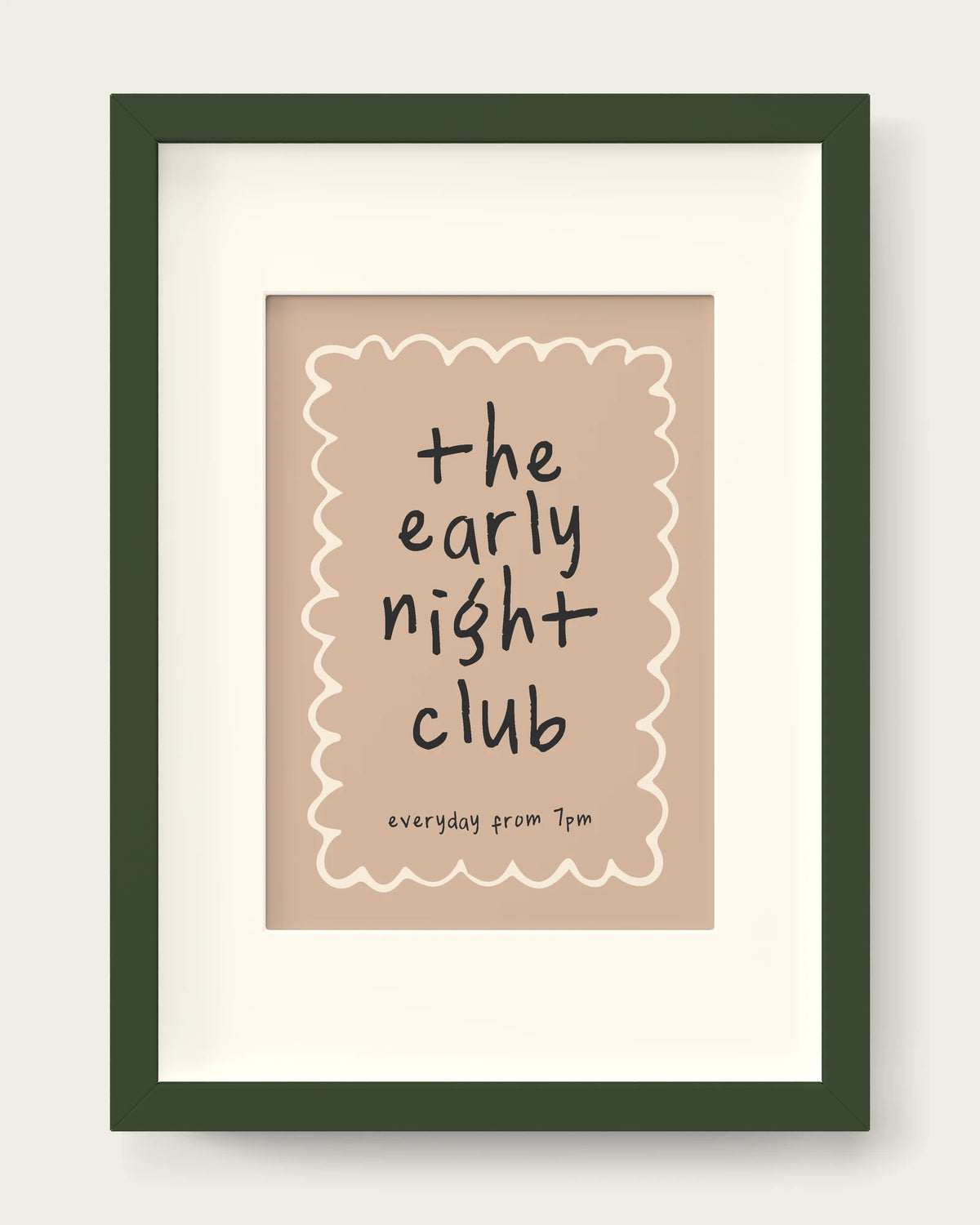 Toast/Dark Green+mount