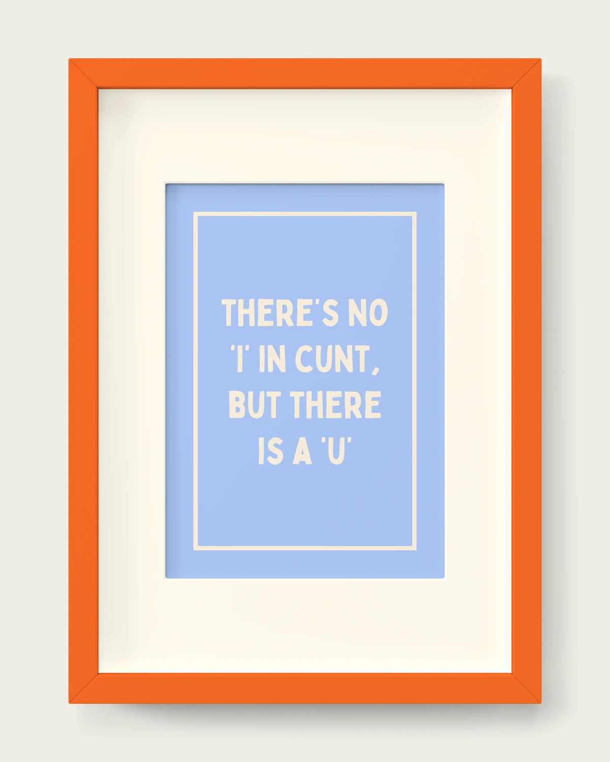 Cornflower/Orange+mount