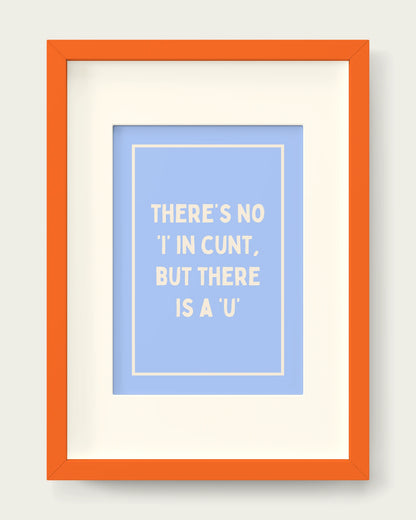 Cornflower/Orange+mount