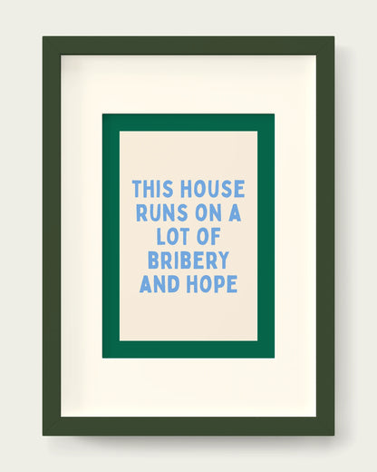 Blueberry-&-Pine/Dark Green+mount