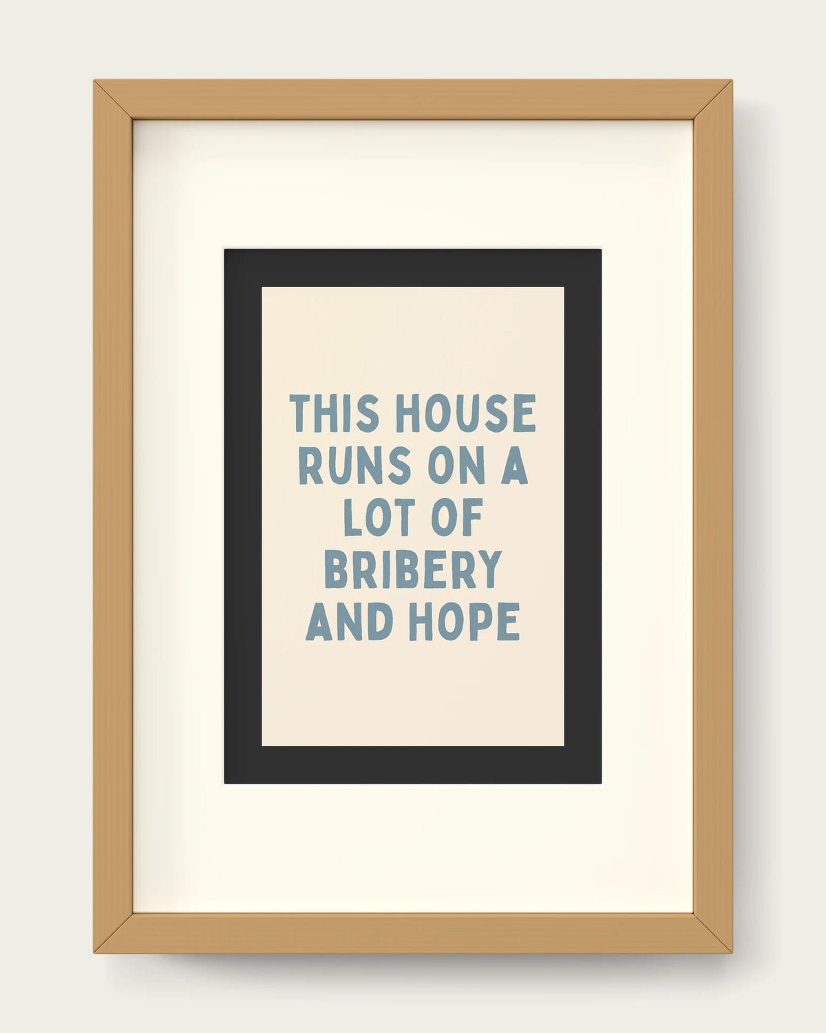 Dusty-Blue-&-Charcoal/Oak+mount