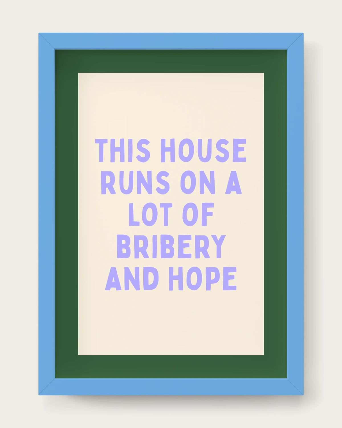 Periwinkle-&-Hunter-Green/Sky Blue