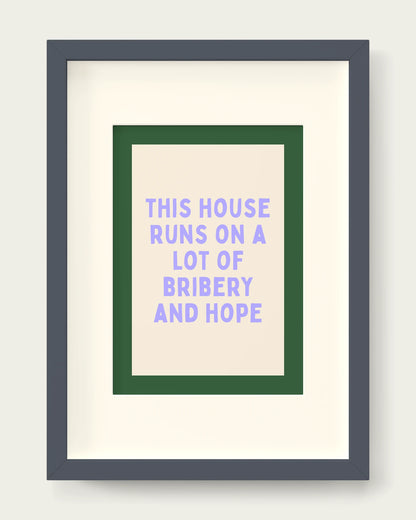 Periwinkle-&-Hunter-Green/Dark Grey+mount