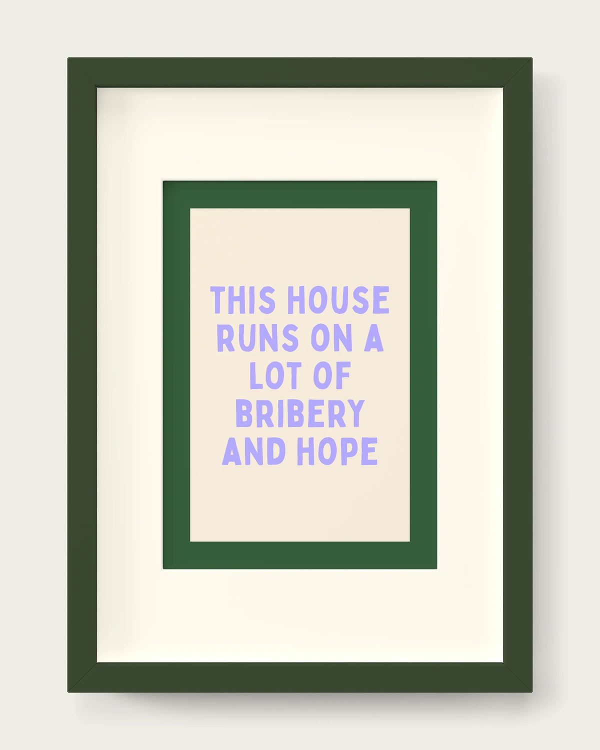Periwinkle-&-Hunter-Green/Dark Green+mount