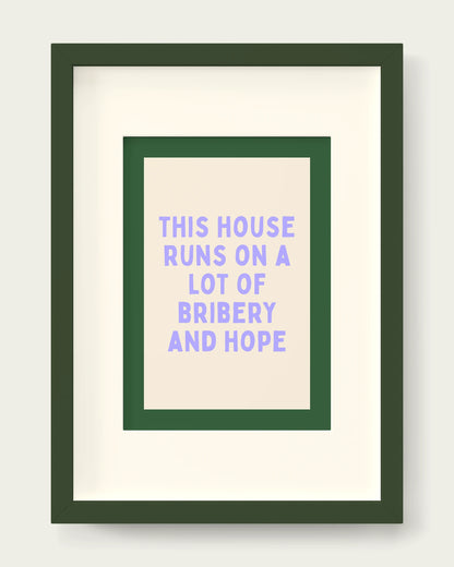 Periwinkle-&-Hunter-Green/Dark Green+mount