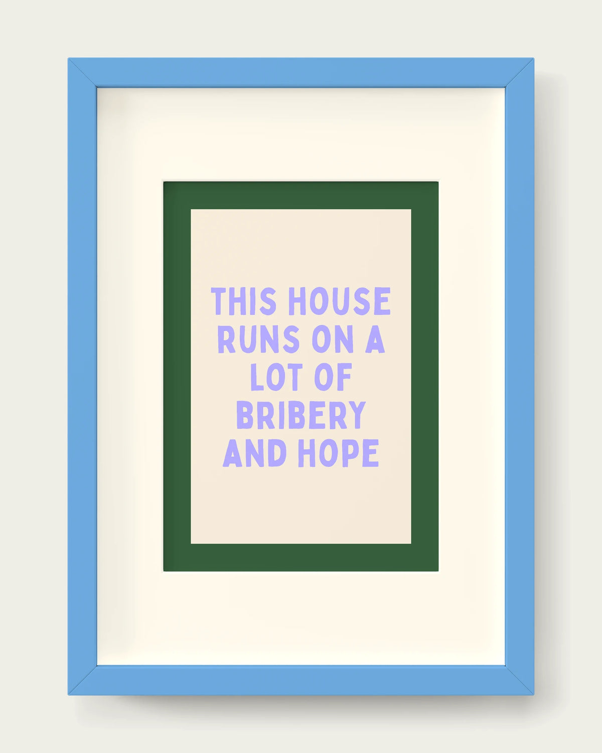 Periwinkle-&-Hunter-Green/Sky Blue+mount