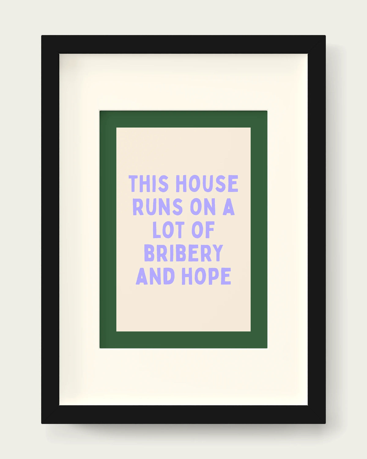 Periwinkle-&-Hunter-Green/Black+mount