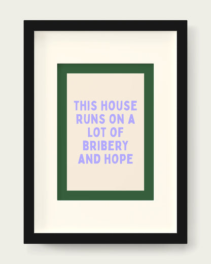 Periwinkle-&-Hunter-Green/Black+mount