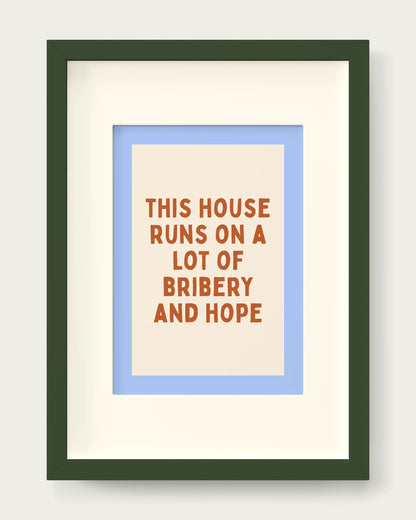 Rust-&-Cornflower/Dark Green+mount
