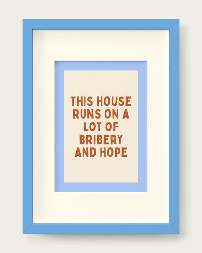 Rust-&-Cornflower/Sky Blue+mount