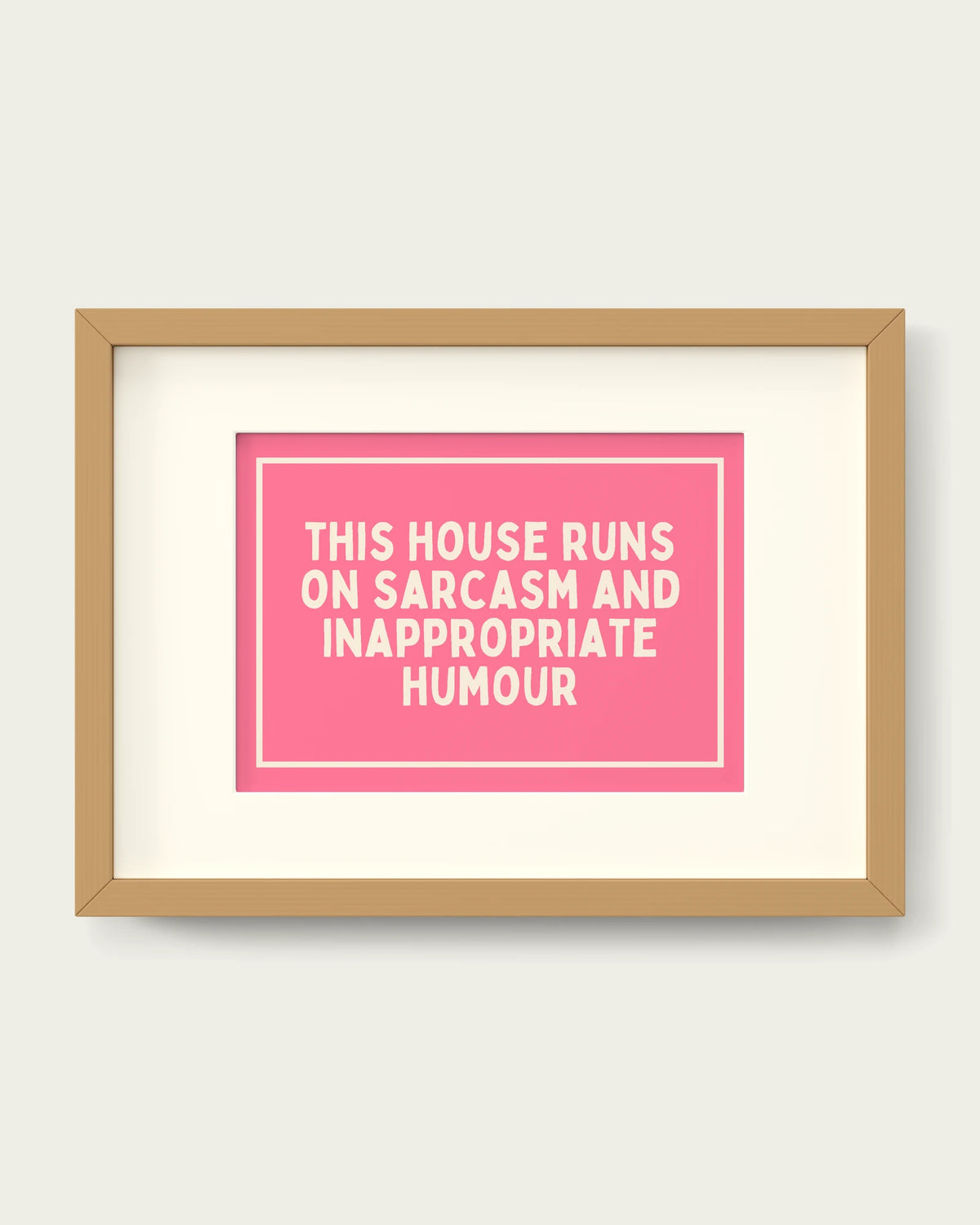 Watermelon/Oak+mount