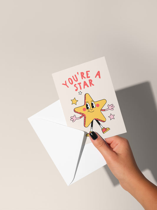 You're A Star | Greeting Card