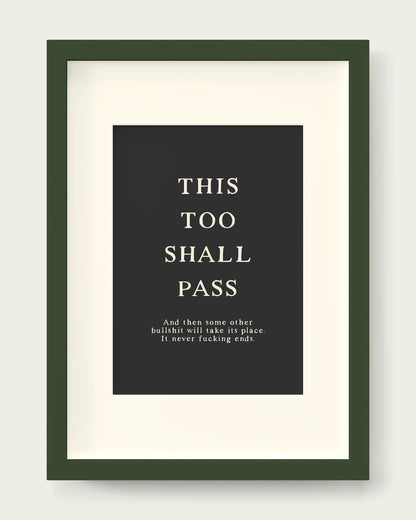 Charcoal/Dark Green+mount