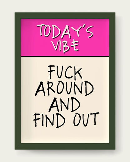 Hot-Pink/Dark Green