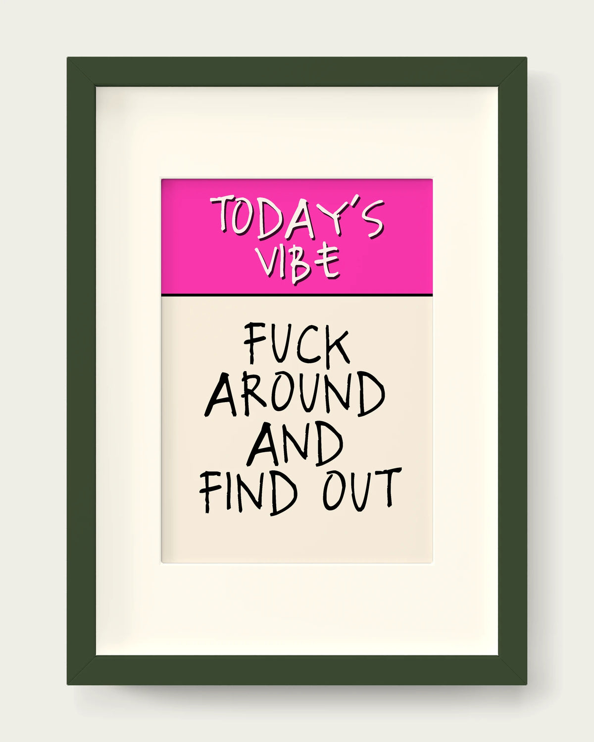 Hot-Pink/Dark Green+mount