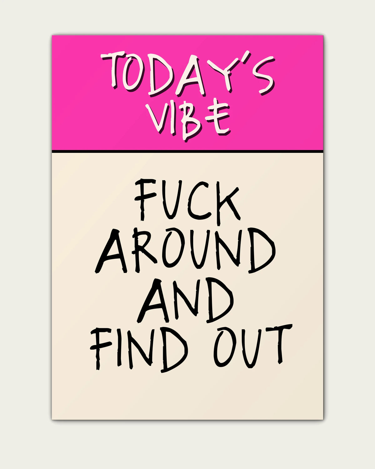 Hot-Pink/Unframed