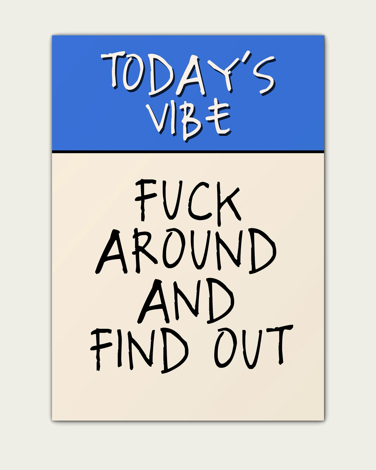 True-Blue/Unframed