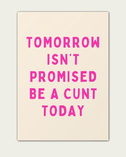 Hot-Pink/Unframed