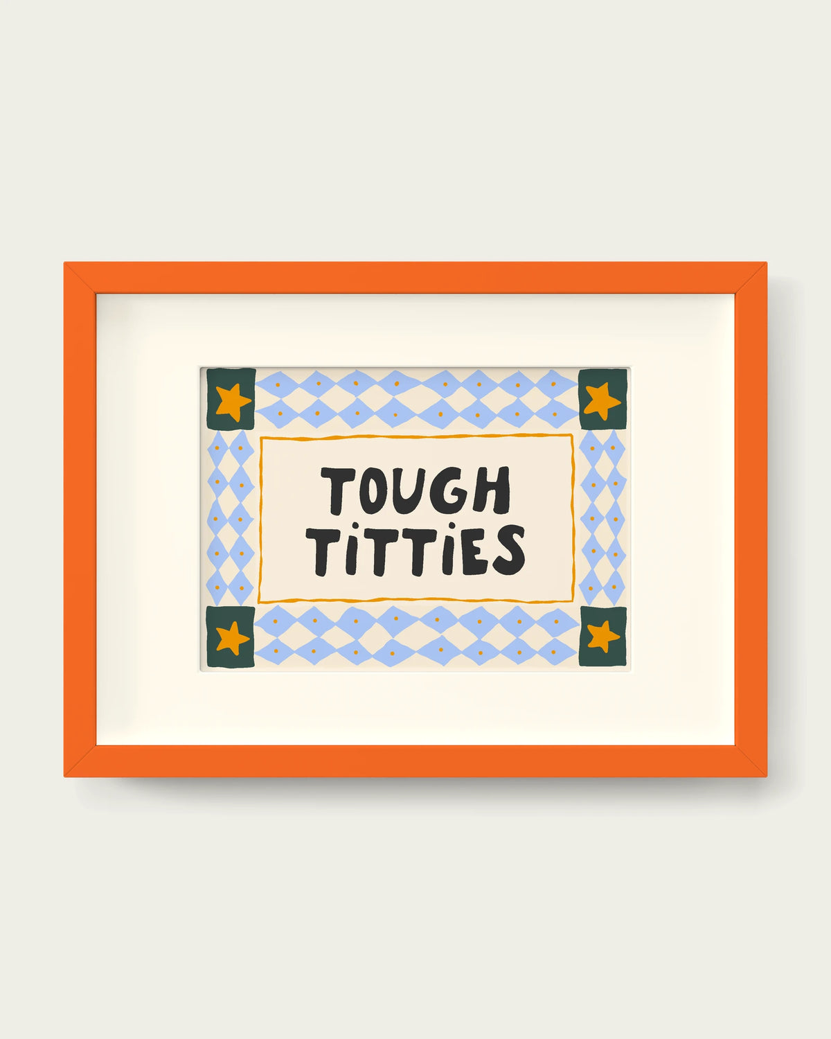 Cornflower/Orange+mount