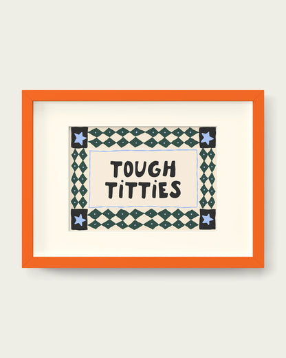 Forest-Green-&-Cornflower/Orange+mount
