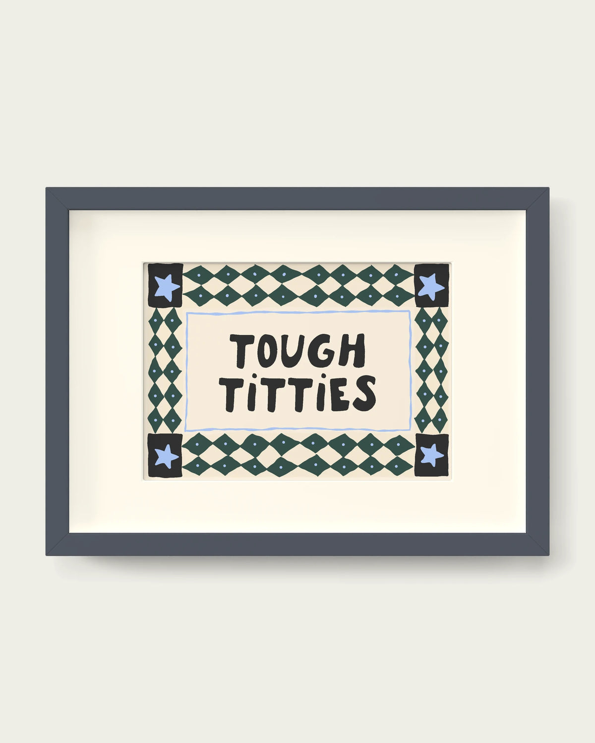 Forest-Green-&-Cornflower/Dark Grey+mount