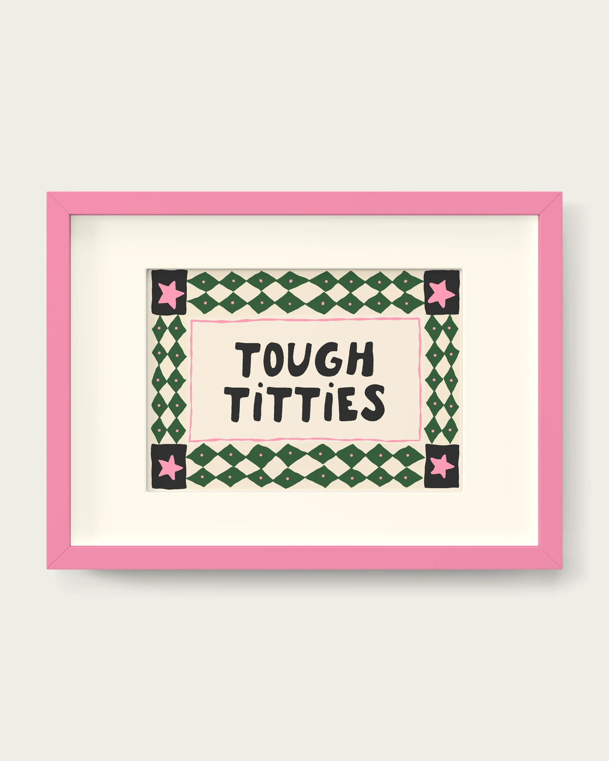 Hunter-Green/Pink+mount