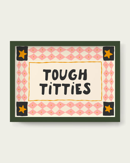 Peach/Dark Green