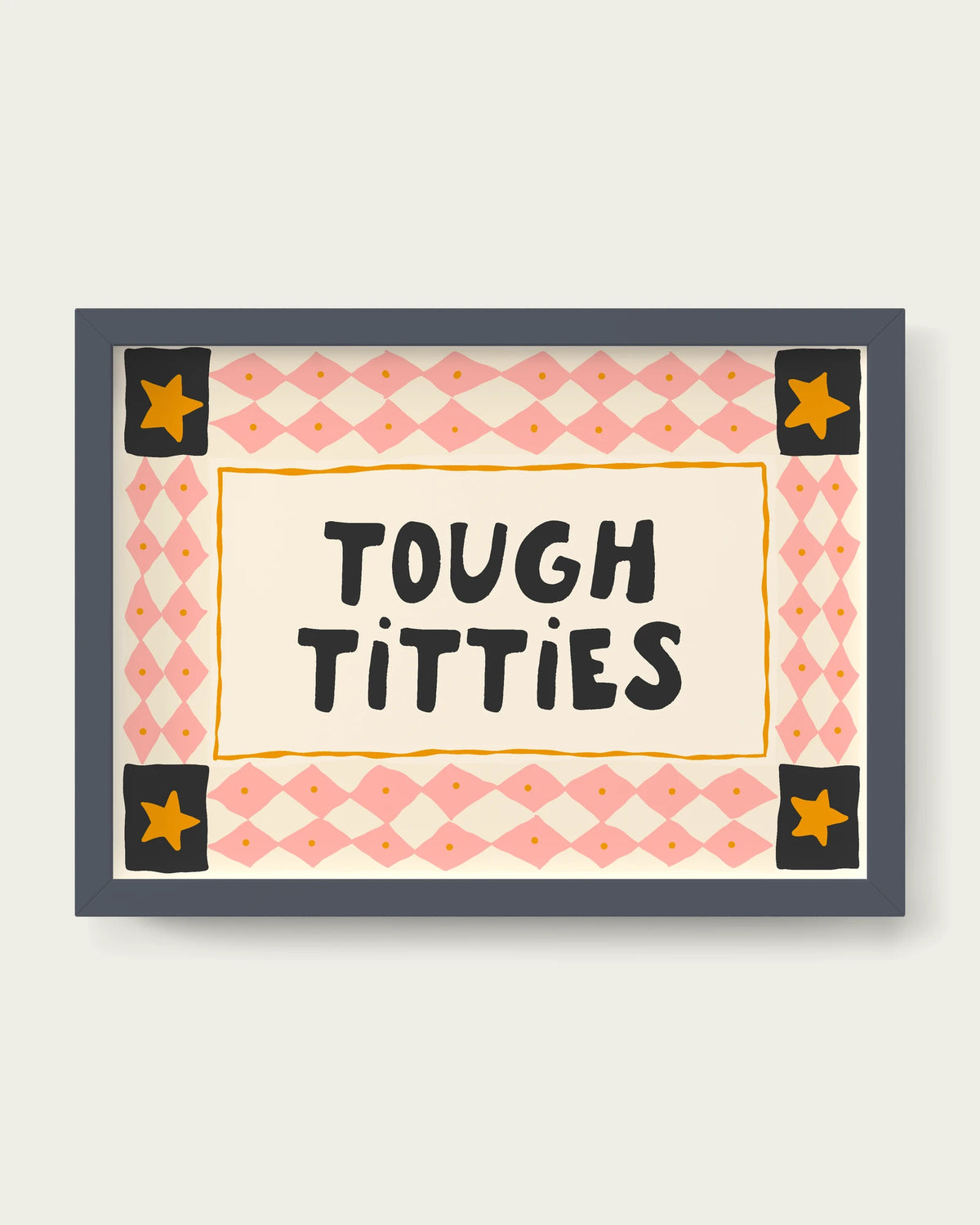 Peach/Dark Grey