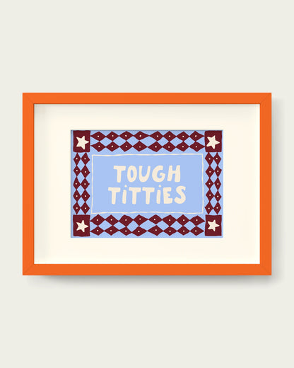 Plum-&-Cornflower/Orange+mount