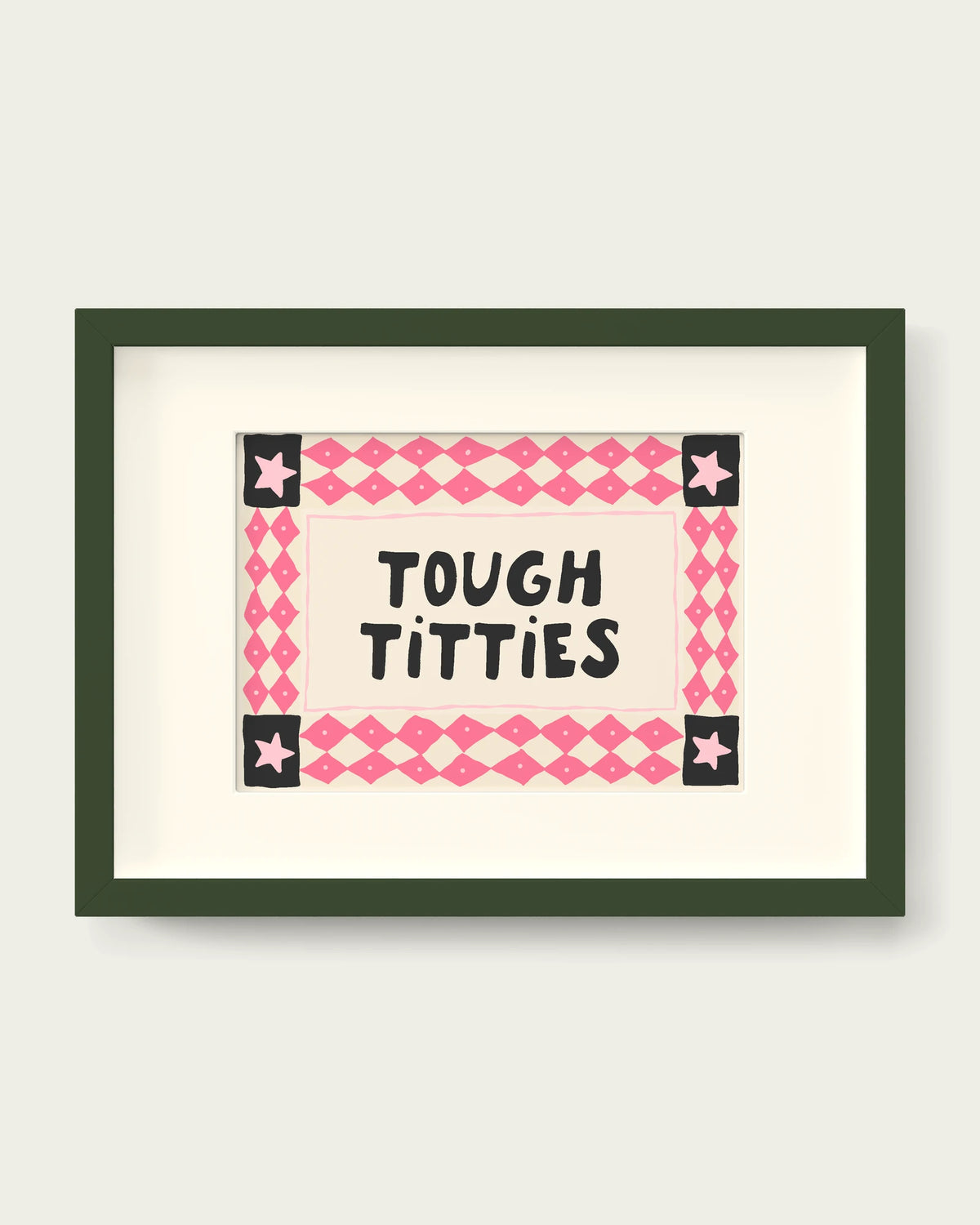 Watermelon/Dark Green+mount
