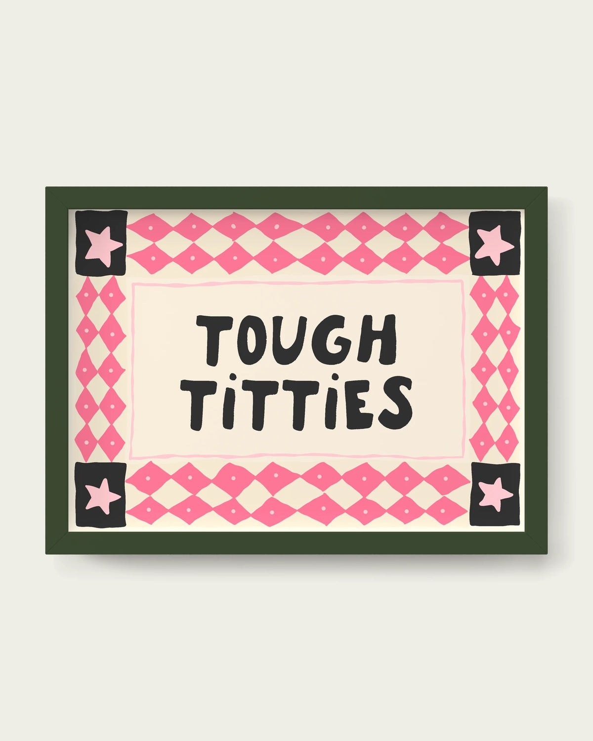 Watermelon/Dark Green