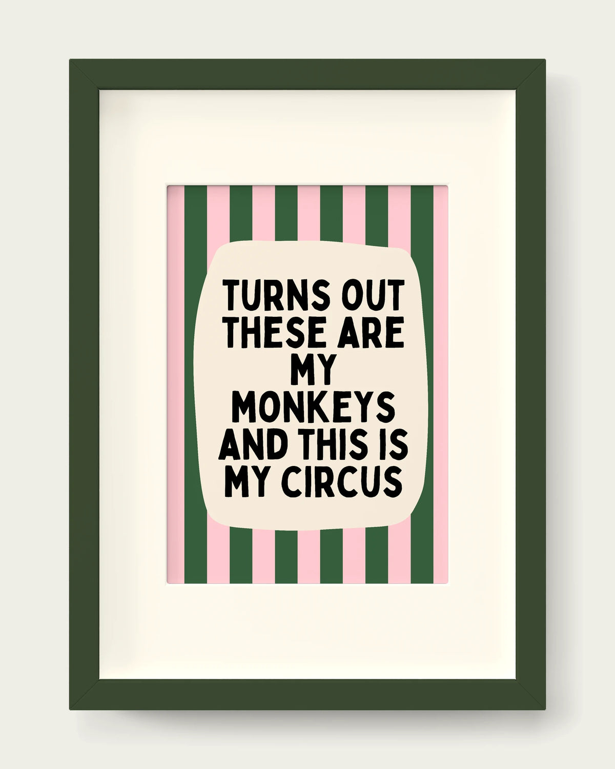 Hunter-Green-&-Milkshake/Dark Green+mount