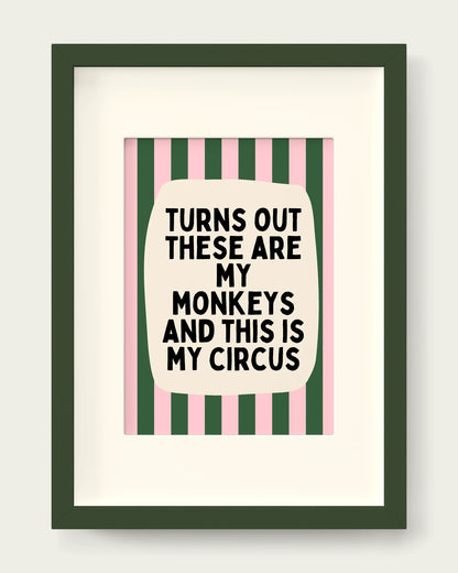 Hunter-Green-&-Milkshake/Dark Green+mount