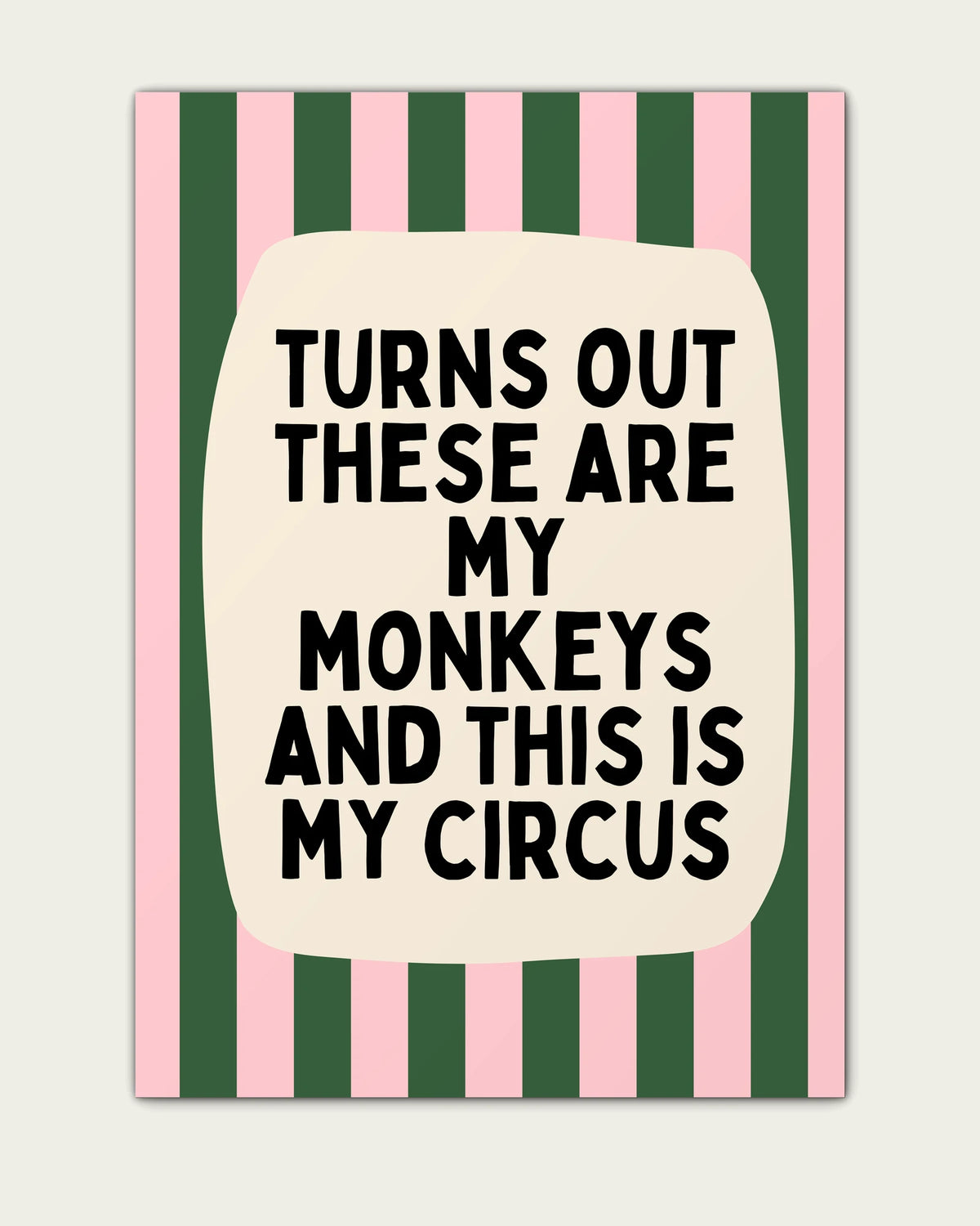 Hunter-Green-&-Milkshake/Unframed