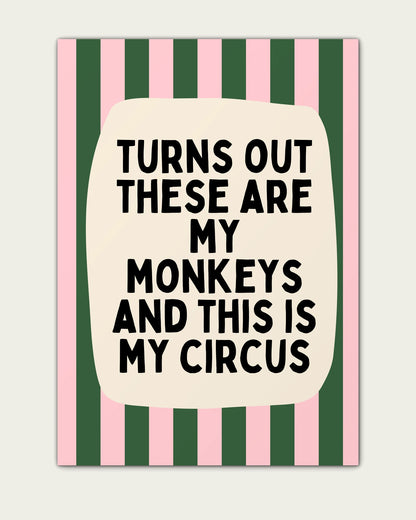 Hunter-Green-&-Milkshake/Unframed