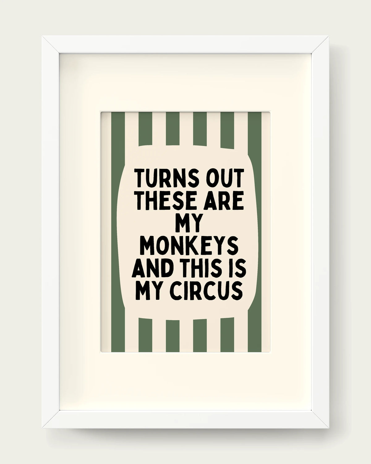 Olive-Green/White+mount
