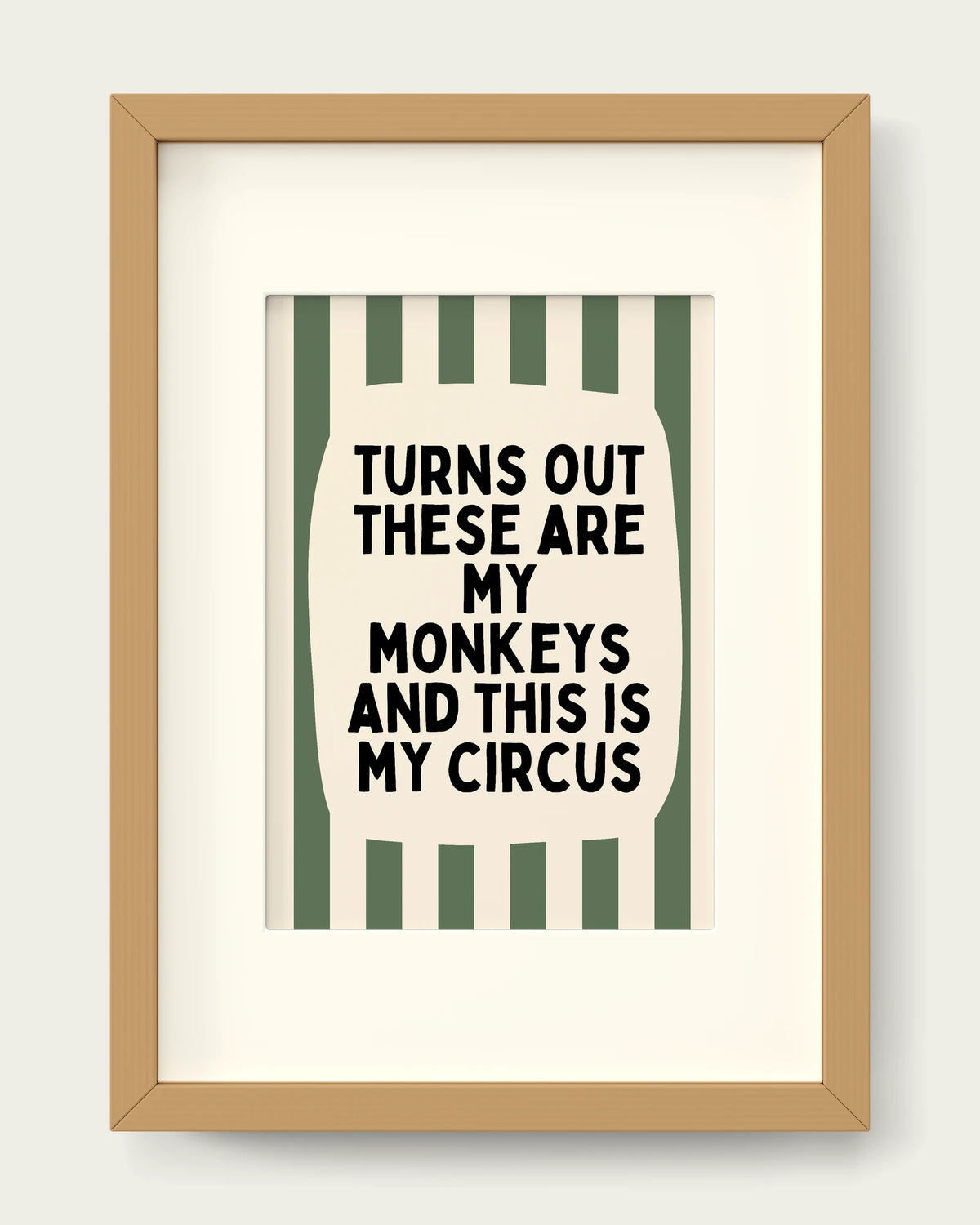 Olive-Green/Oak+mount