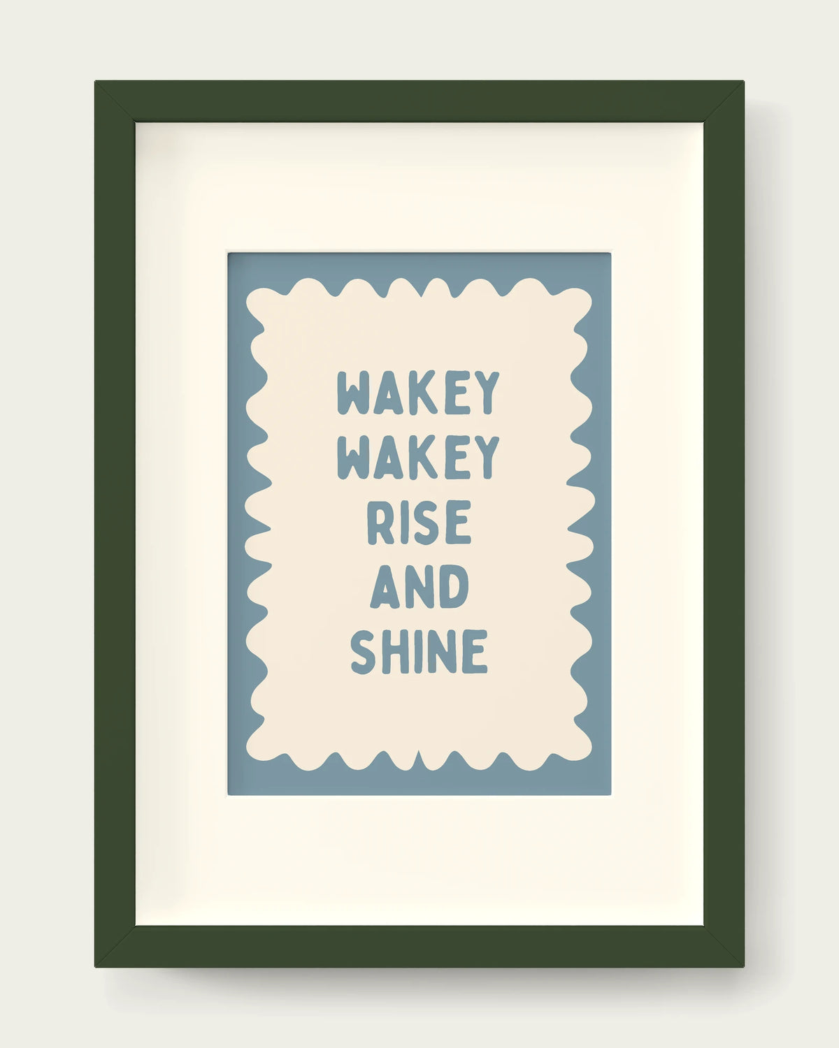 Dusty-Blue/Dark Green+mount